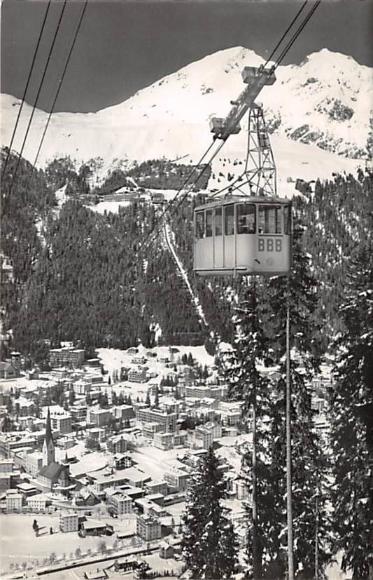 Davos, Luftseilbahn Bräma-Büel