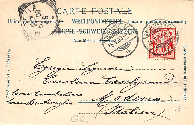 Davos, gegen das Tinzenhorn