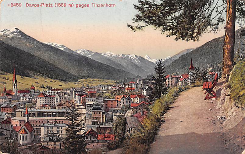 Davos-Platz, gegen Tinzenhorn