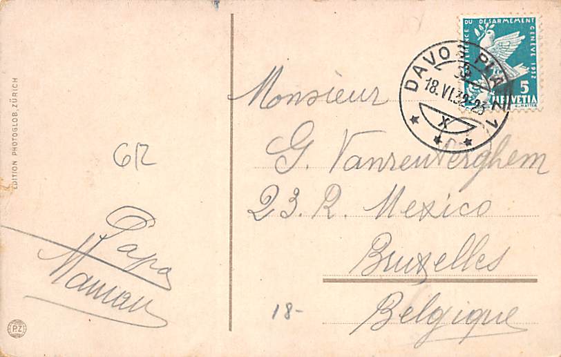 Davos-Platz, mit Schiahörner