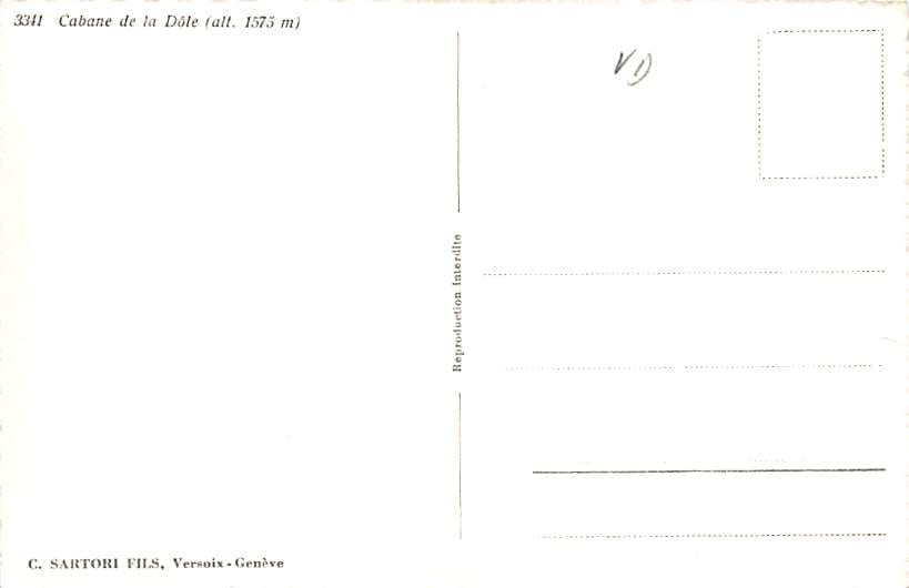 St. Cergue, Cabane de la Dole