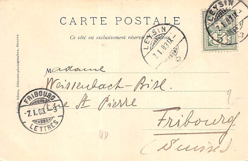 Leysin, La Dent de Morcles et du Midi