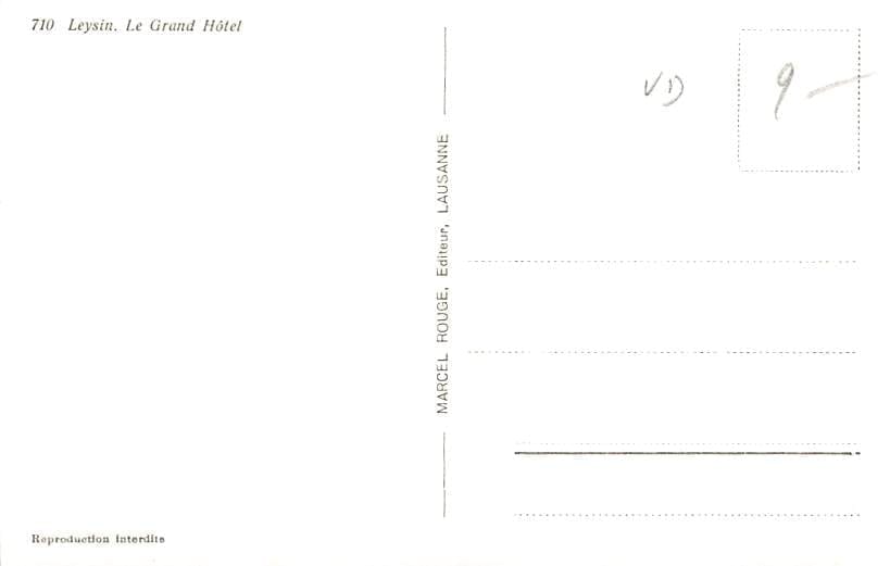 Leysin, Le Grand Hotel