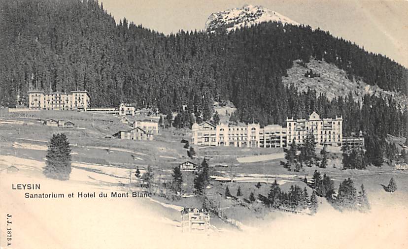 Leysin, Sanatorium et Hotel du Mont Blanc