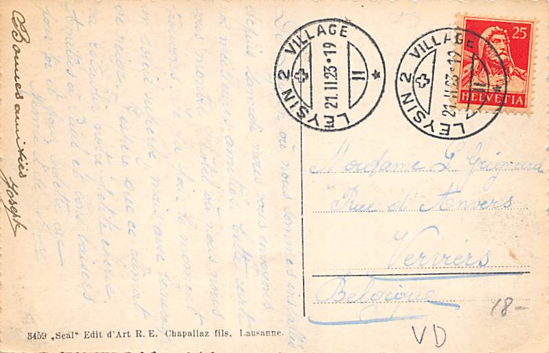 Leysin, Frenes et le Village