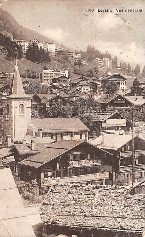 Leysin, Vue générale
