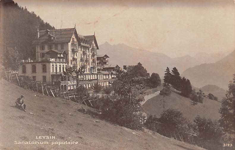 Leysin, Sanatorium populaire