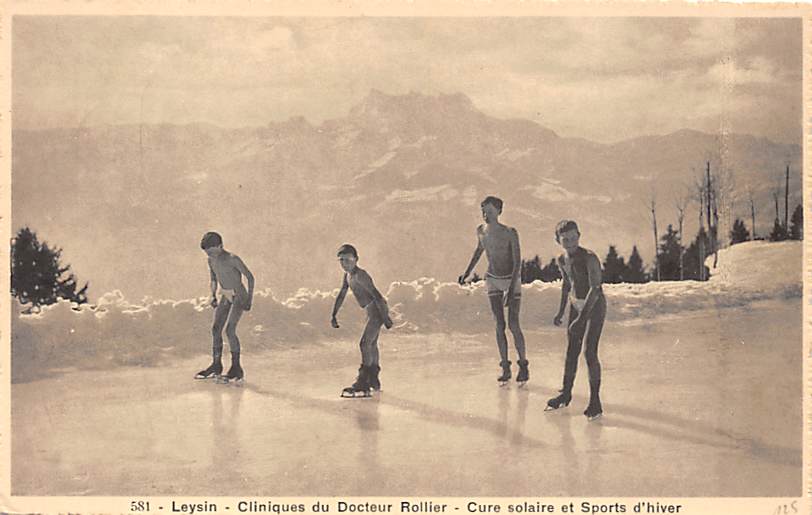 Leysin, Cliniques du Docteur Rollier