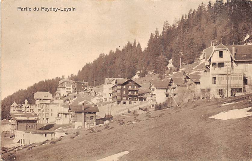 Leysin, Partie du Feydey