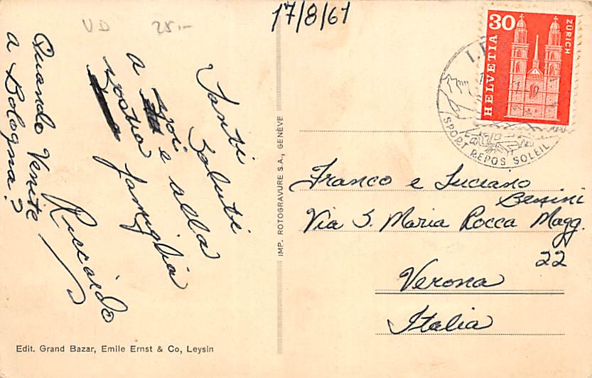 Leysin, Partie du Feydey