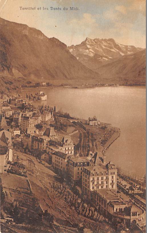 Territet, et la Dents du Midi