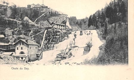 Vallorbe, Chute du Day