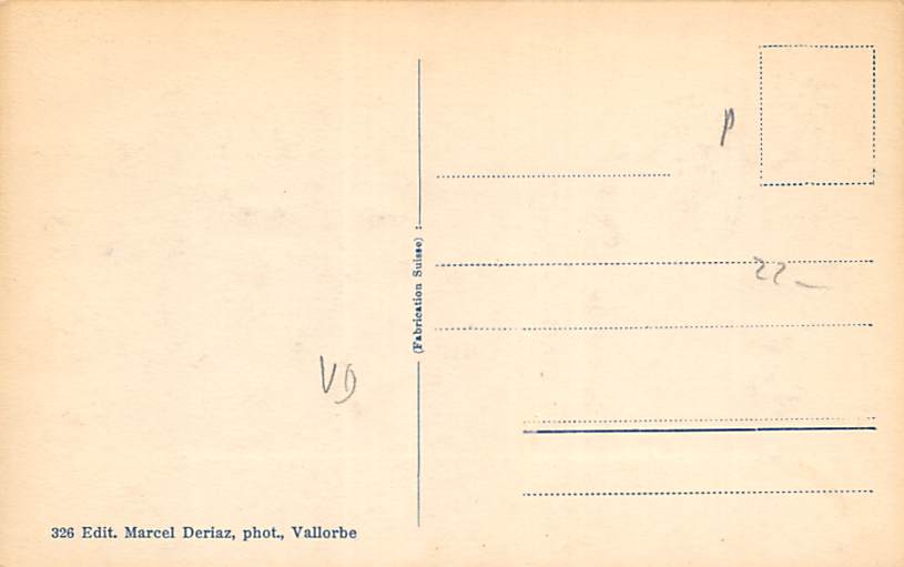 Vallorbe, , Vue générale et le Suchet