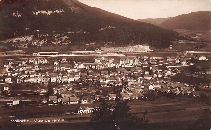 Vallorbe, , Vue générale