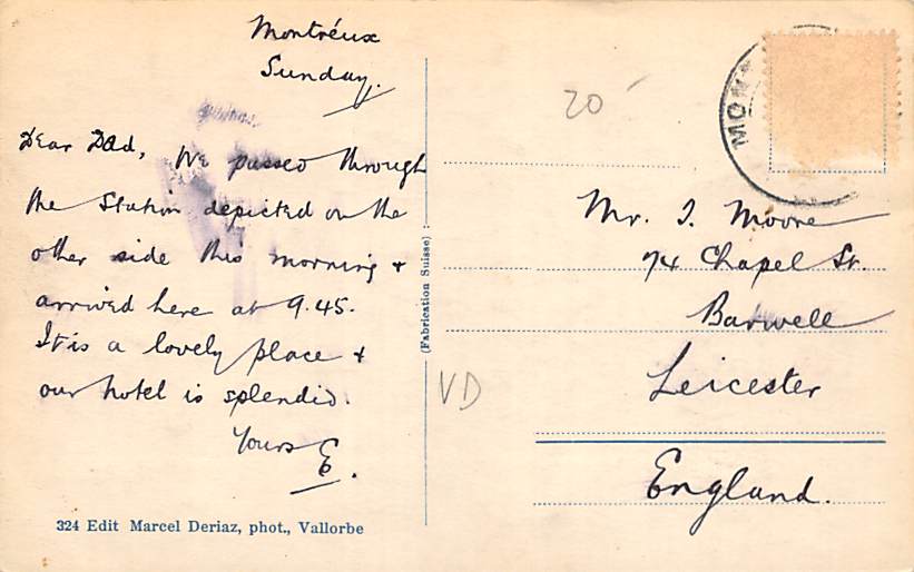 Vallorbe, , Vue générale