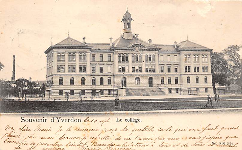 Yverdon, Le collège