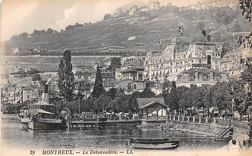Montreux, Le débarcadère