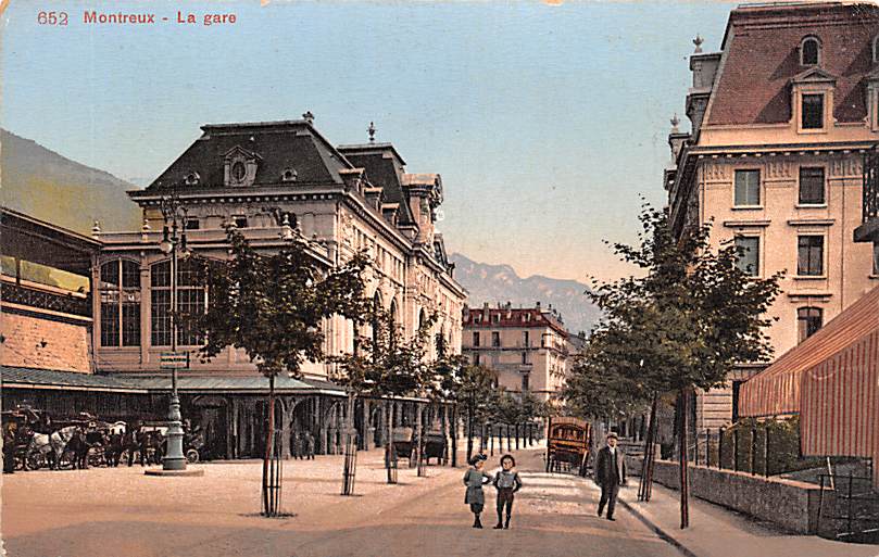 Montreux, la gare