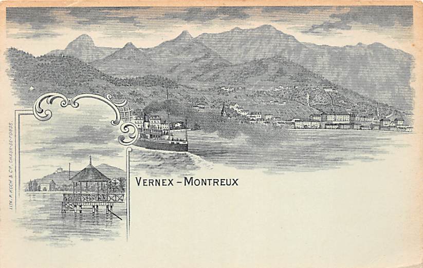 Montreux, Vernex, Dampfschiff
