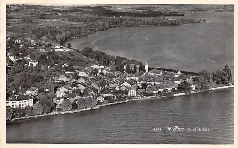 St. Prex, vu d'avion