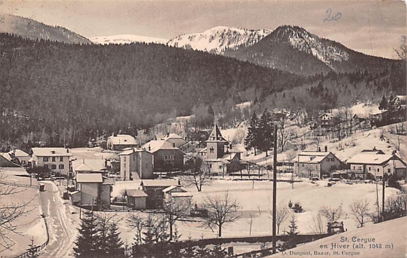 St. Cergue, en Hiver