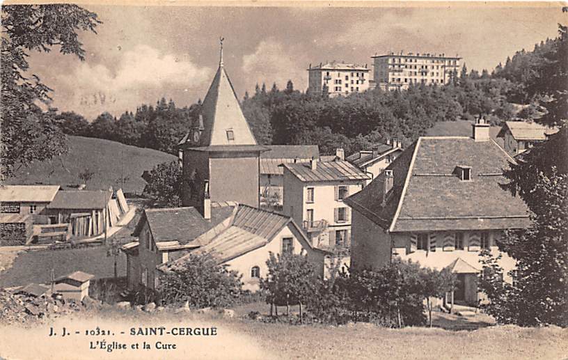 St. Cergue, L'Eglise et la Cure