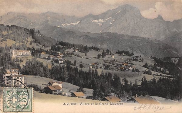 Villars, et le Grand Muveran