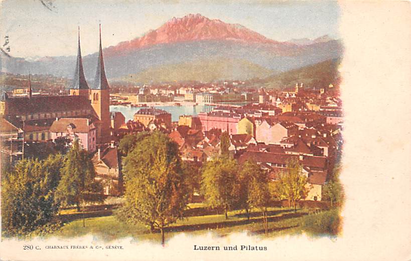 Luzern, und Pilatus