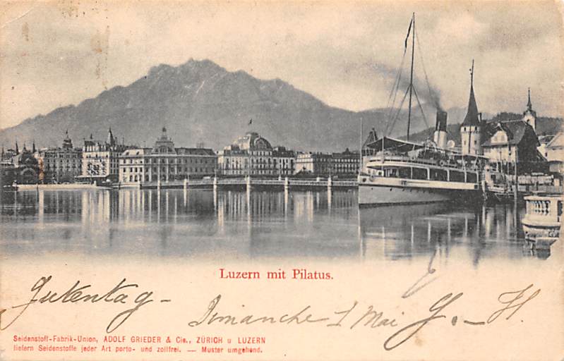 Luzern, Dampfschiff