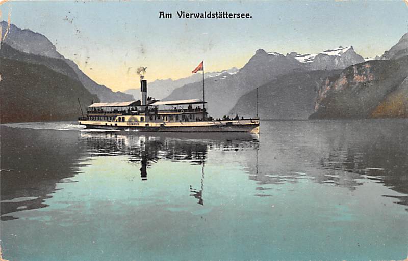 Vierwaldstättersee, Dampfschiff