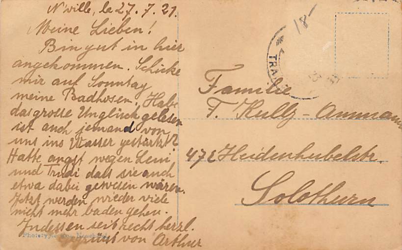 La Neuveville, et vue sur Jolimont