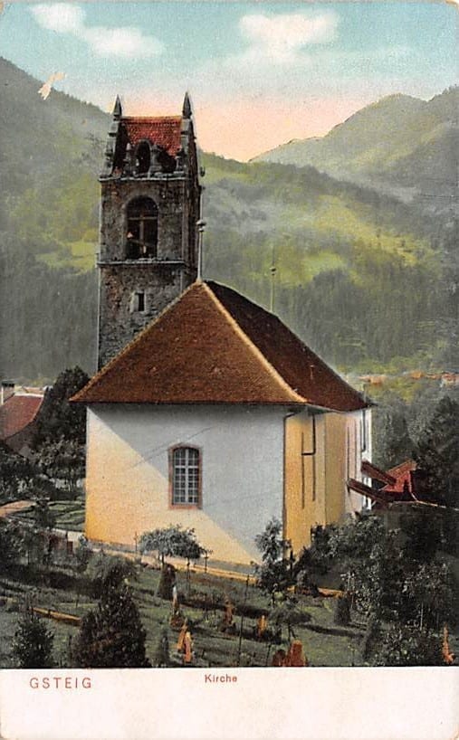 Gsteig, Kirche