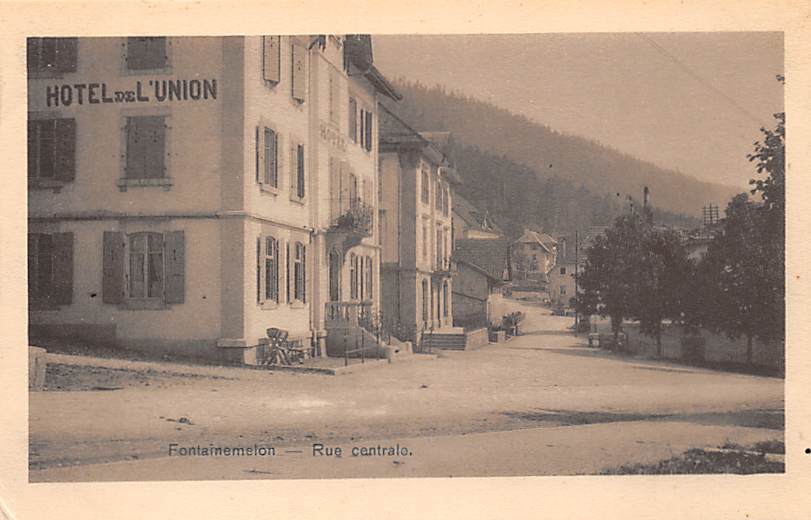 Fontainemelon, Rue centrale