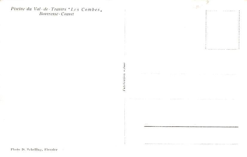 Couvet, Piscine du Val de Travers