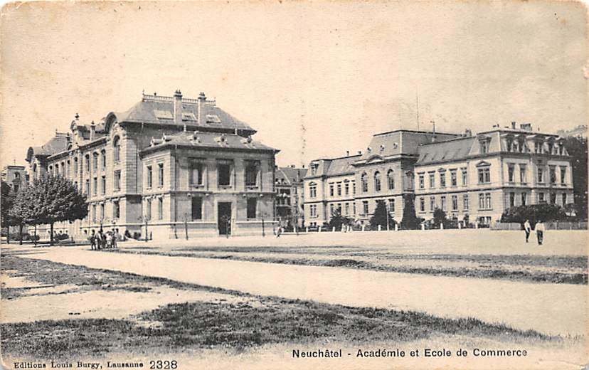 Neuchatel, Académie et Ecole de Commerce