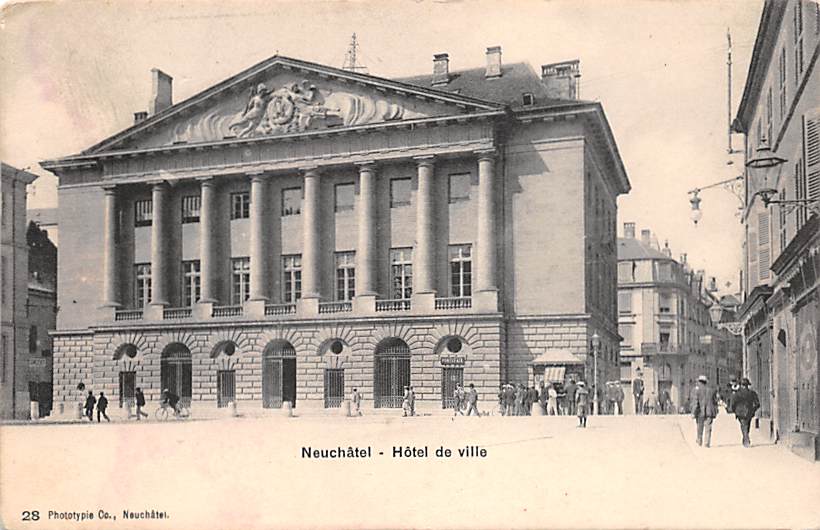 Neuchatel, Hotel de ville
