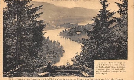 Bassins du Doubs, Frontière