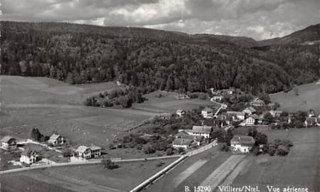 Villiers, Vue aérienne