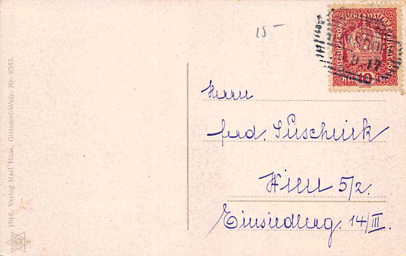 Gleisdorf, Florianiplatz m. Rathaus