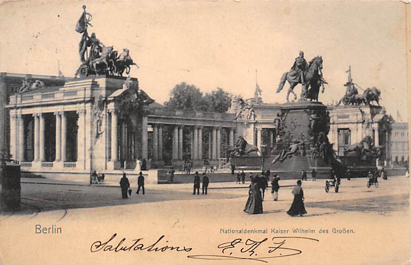 Berlin, Nationaldenkmal Kaiser Wilhelm des Grossen