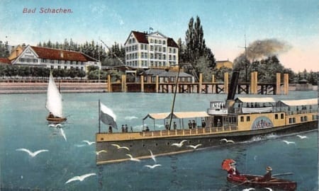 Bad Schachen, Dampfschiff