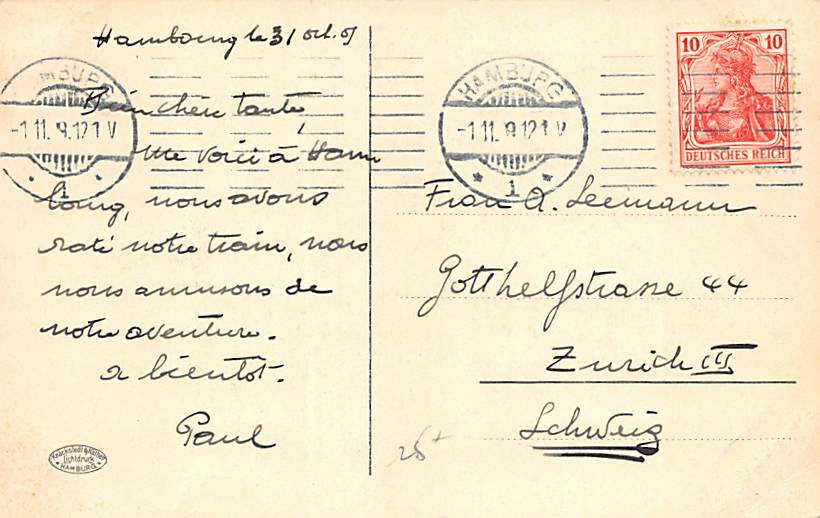 Hamburg, Jungfernstieg, Oldtimer