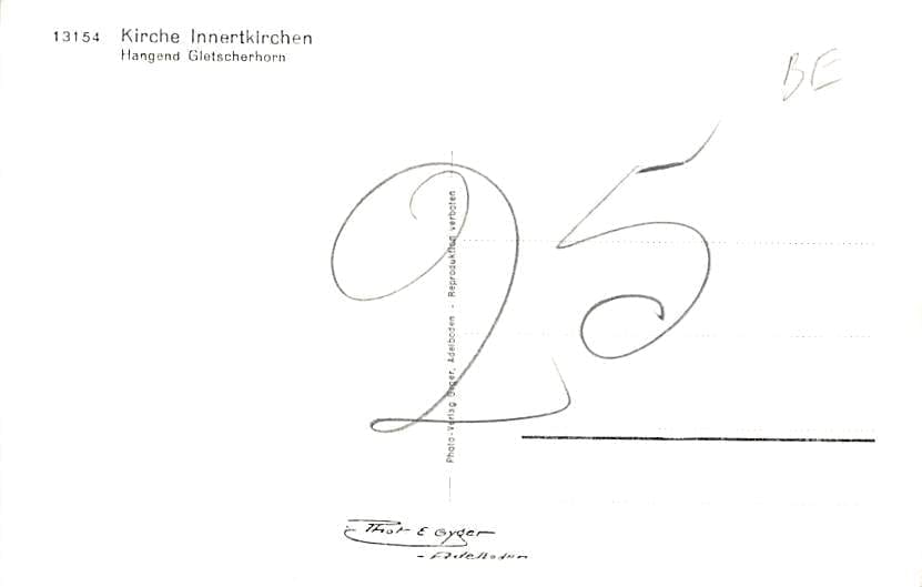 Innertkirchen, Kirche