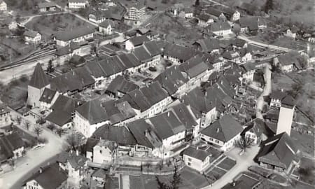 Wiedlisbach, Fliegeraufnahme