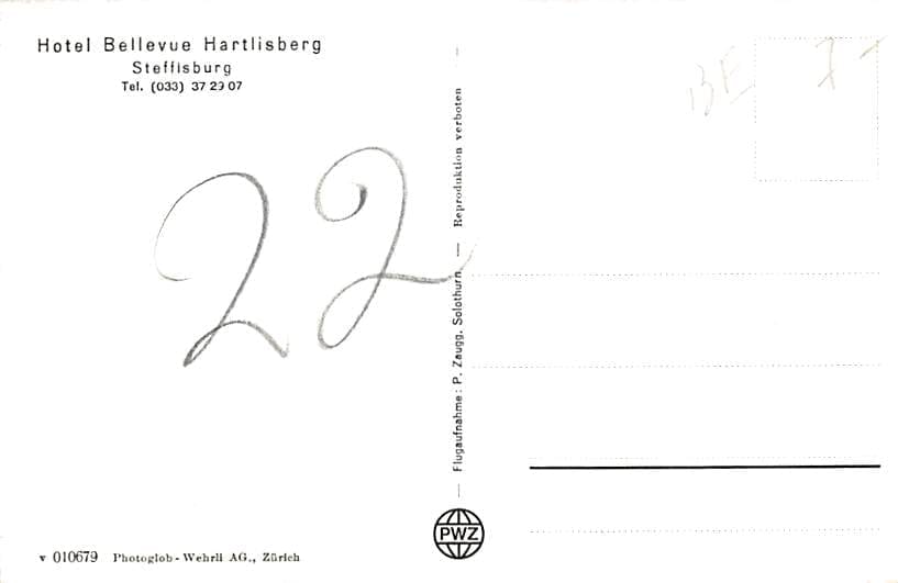 Steffisburg, Hotel Bellevue Hartlisberg