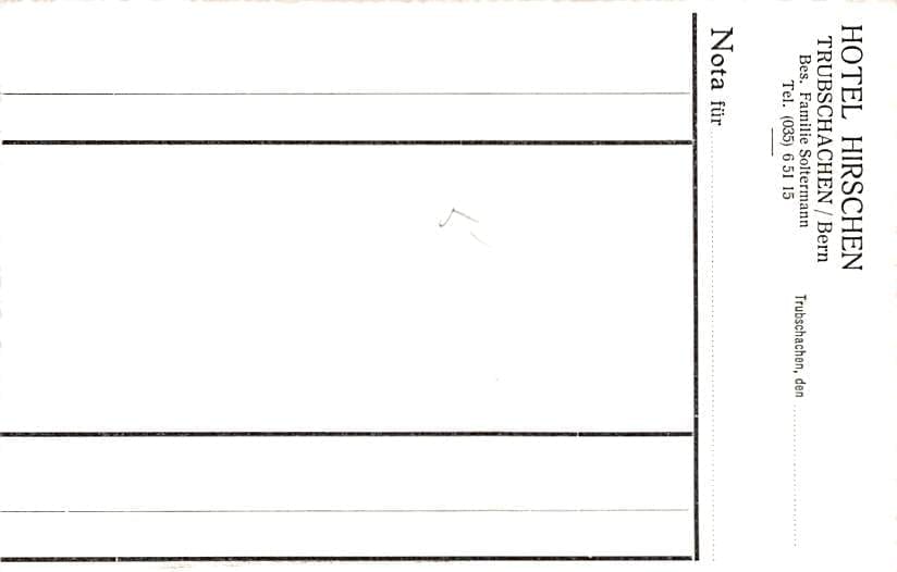 Trubschachen, Hotel Hirschen