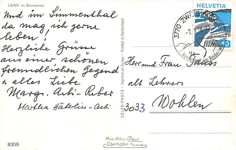 BE - Lenk im Simmental