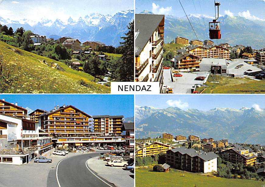 VS - Station de Haute-Nendaz, Luftseilbahn