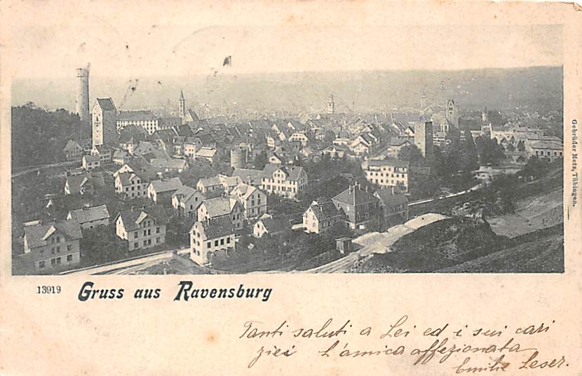 Ravensburg, Gruss aus Ravensburg