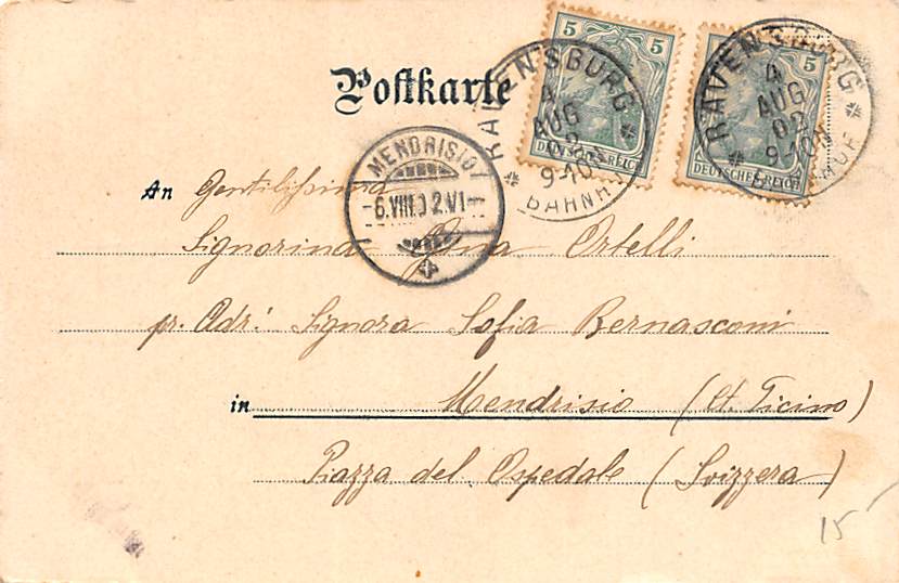 Ravensburg, Gruss aus Ravensburg